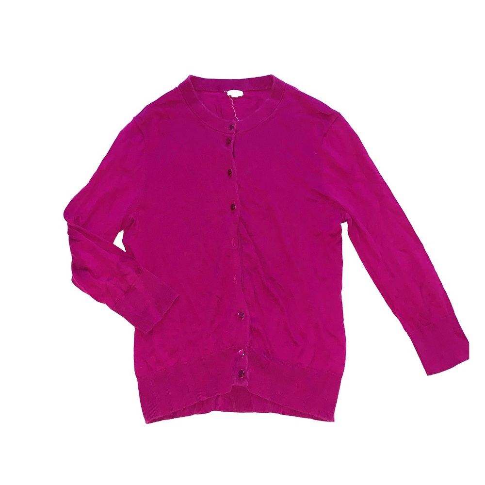 JCrew - Women’s Cardigan - Fuschia - Medium